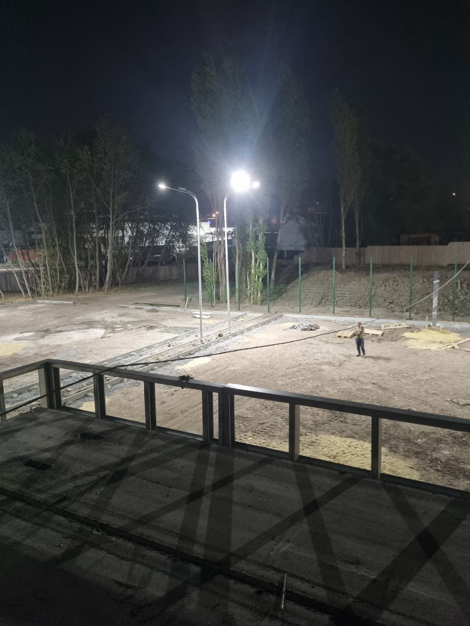 Освещение территории Фиджитал центра г. Белгород